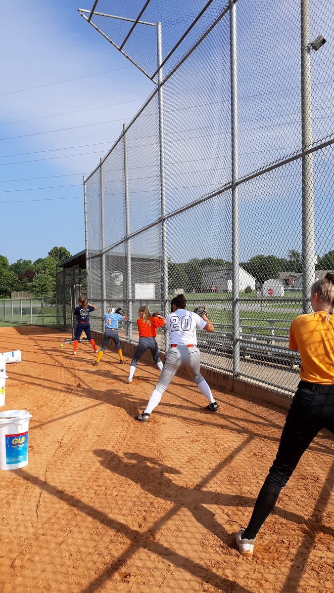 Great camp today..girls work hard.