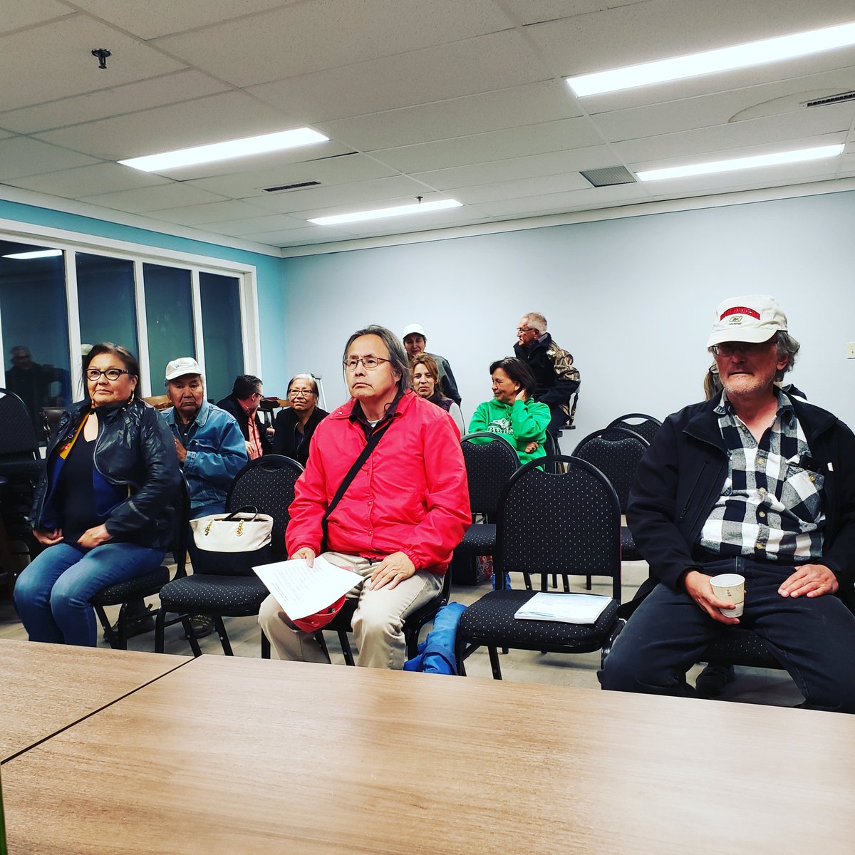 KieronTestart's tweet photo. Great turnout for our consultations on the Public Land Act in Fort Simpson. I'm looking forward to answering your questions and hearing your suggestions for how we can help make this law better serve Northerners. #nwtpoli #SCEDE #bill46nwt https://t.co/4BYj5Q3s0N