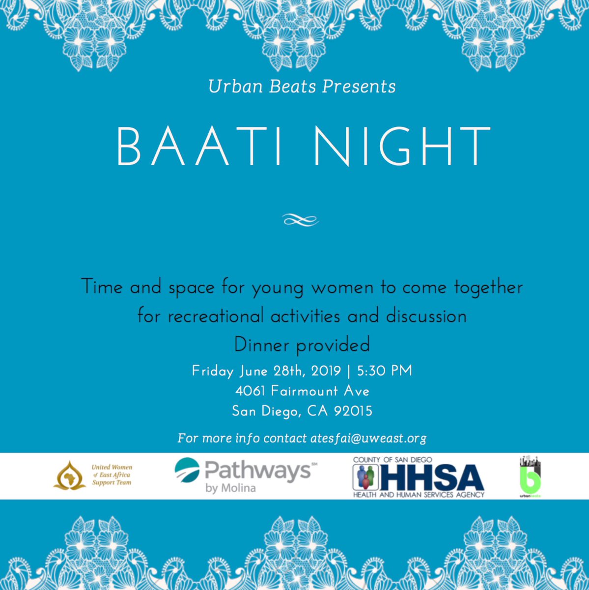 Friday is baati night!
#uweast #eastafricangirls #girlsnight