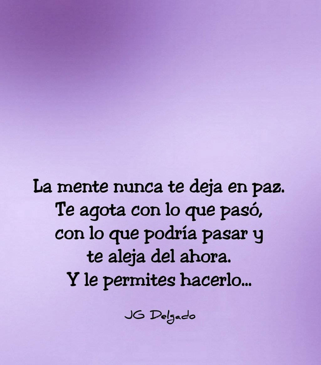 ¡Que tus pensamientos sean buenos! ¡Que tu energía sea para crear paz, bienestar y armonía! ¡La Vida es ahora! #DejaElTikiTiki #SonrieMas