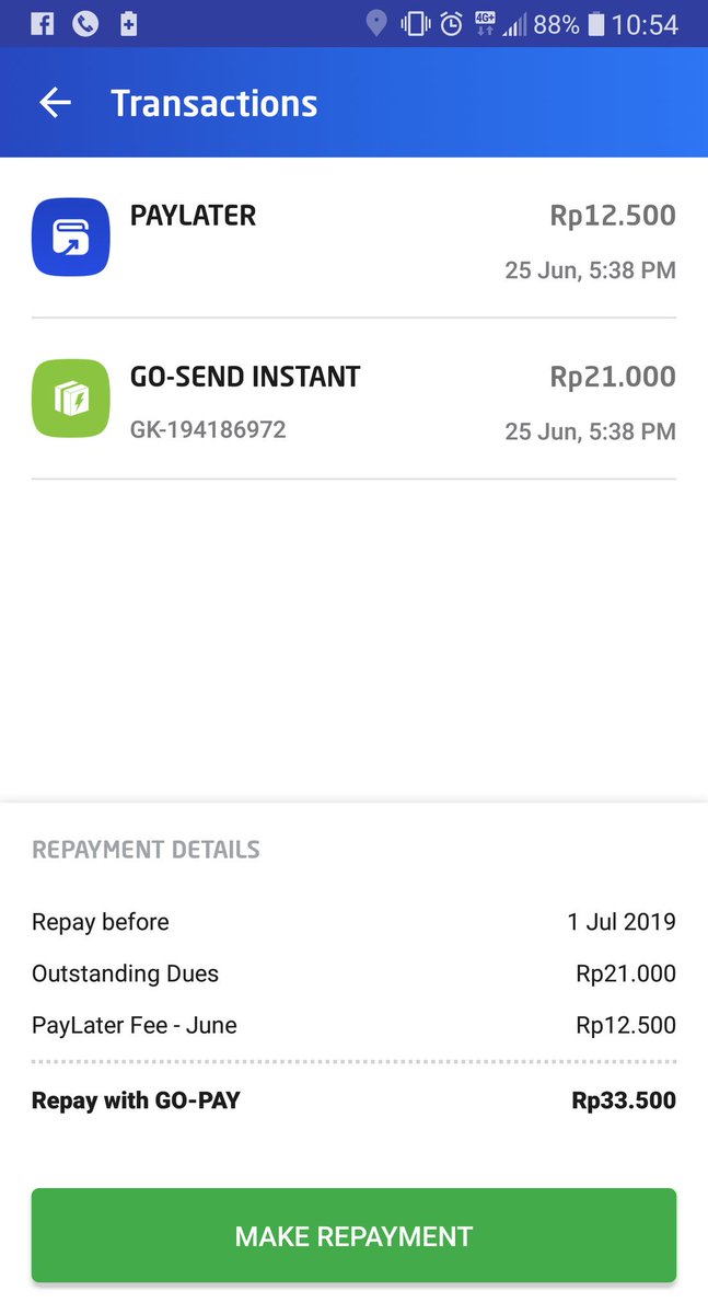 CSakura03's tweet photo. @gojekindonesia @gopayindonesia ini ga salah biaya pake paylaternya lebih dari setengah biaya gosend?!? Padahal kemaren sy terpaksa pake paylater krn GOPAY DOWN

Semacam bentuk pemerasan klo begini caranya 😠

Saya tunggu replynya! https://t.co/ZYLCUhDSmv