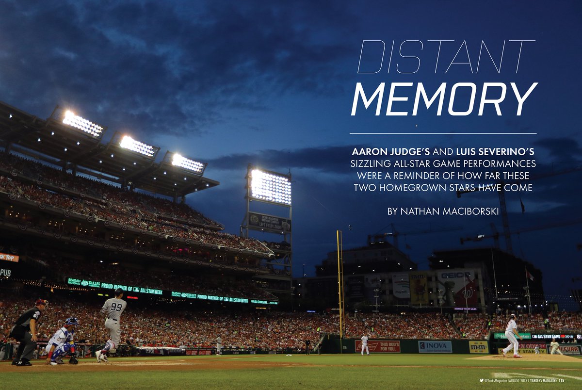 YanksMagazine's tweet photo. Aaron Judge missed 54 games, but his presence is always felt, on and off the field: https://t.co/npYlp0aR7K
#VoteJudge and send Aaron to the All-Star Game for a third straight year: https://t.co/HJU2G64GrM https://t.co/45dDmnnv3n