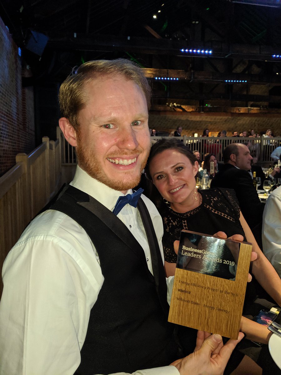 Great for some of our hard work on closing the performance gap to be recognised <a href="/BusinessGreen/">BusinessGreen</a> awards! Winner of energy efficiency project of the year. #energy #sustainability #performancegap #energyefficiency