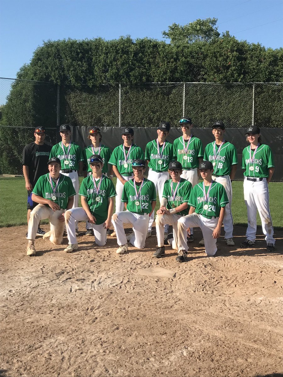 These jerseys on Sunday must be special.  Mason Monarchs won the @nations_baseball Erie County Slam.  Great pitching, defense and situational hitting all weekend.