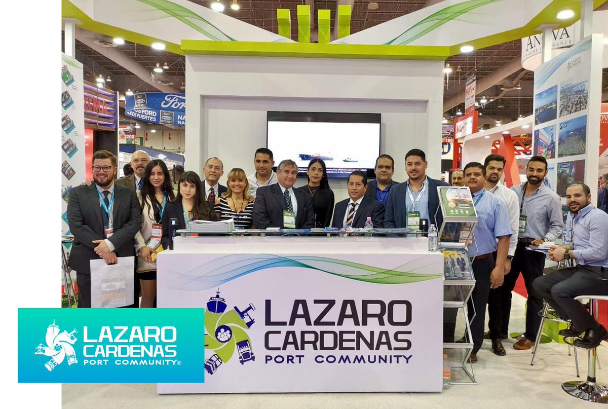 LazaroCommunity's tweet photo. #EnEstosMomentos en #ExpoCarga2019 se lleva a cabo el
Panel de "Retos y oportunidades de los puertos mexicanos" donde nuestro Director General de APILAC, Ing. Raúl Antonio Correa Arenas, está presente como representante del #PuertoLázaroCárdenas #ElPuertoDeLosGrandesNegocios https://t.co/a0tqzgFq5M