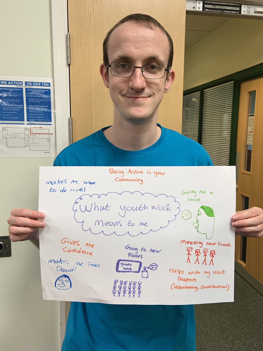 PembsCYPRO's tweet photo. Pembrokeshire Youth Assembly- What Youth Work means to me? #LoveYW #YouthWorkWeek @YWWales @PembsYouthZone @PembsYAssembly https://t.co/9juwmuWlgA