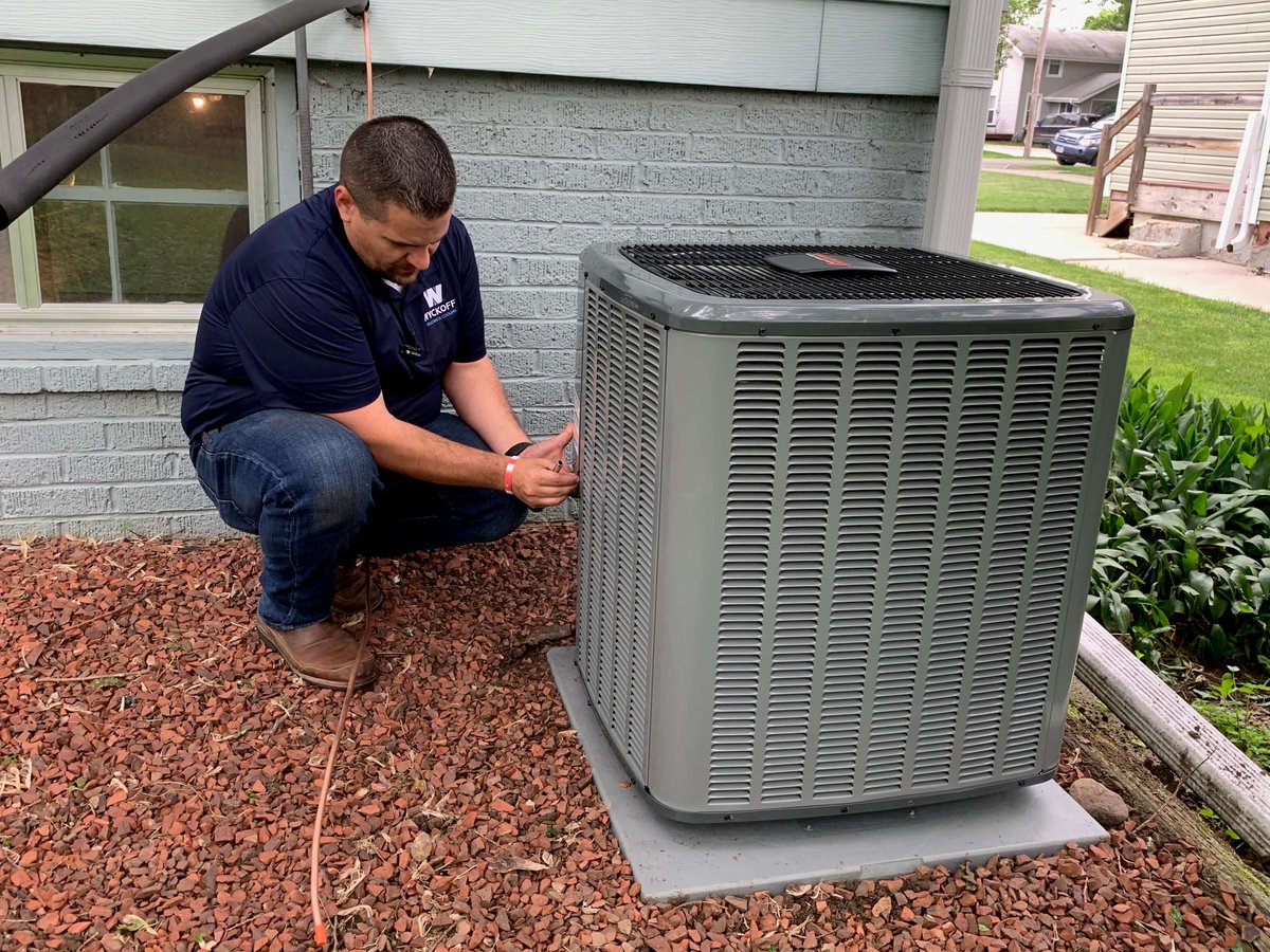 wyckoffs's tweet photo. Is your AC acting up? Read our blog on common AC issues to help you figure out what could be going on with your system! https://t.co/t03zJJAEbV https://t.co/1jnMcepycv