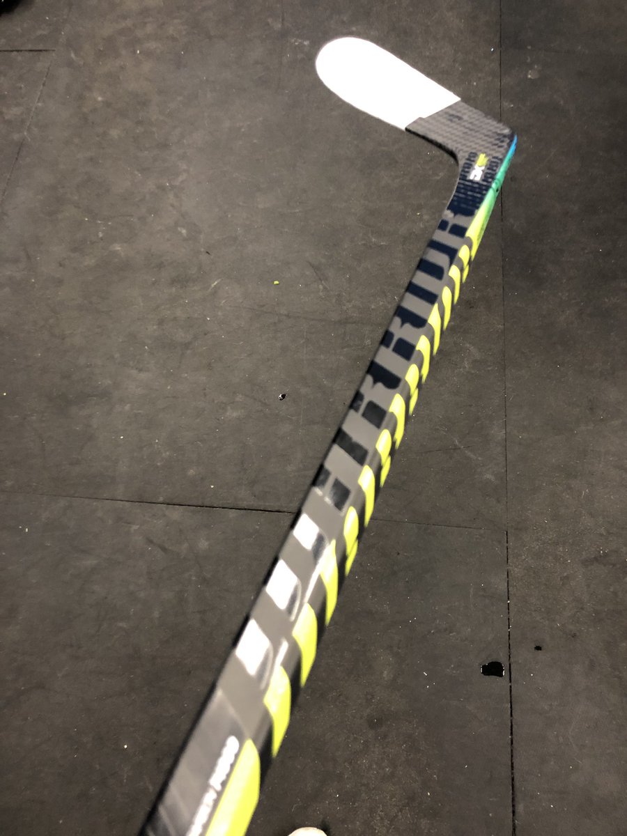 Gotten a few skates in with this beauty now. Love the mid-low kick, can get a little extra power in the snappers. The grip isn’t overly tacky, puck feel and weight are on point! @WarriorHockey #DynamicStrike #WarriorVIP