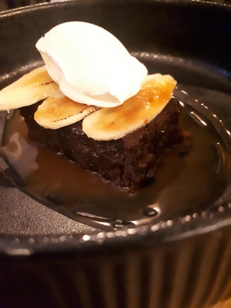 Sweet end to a tasty dinner at the new @diningroom121