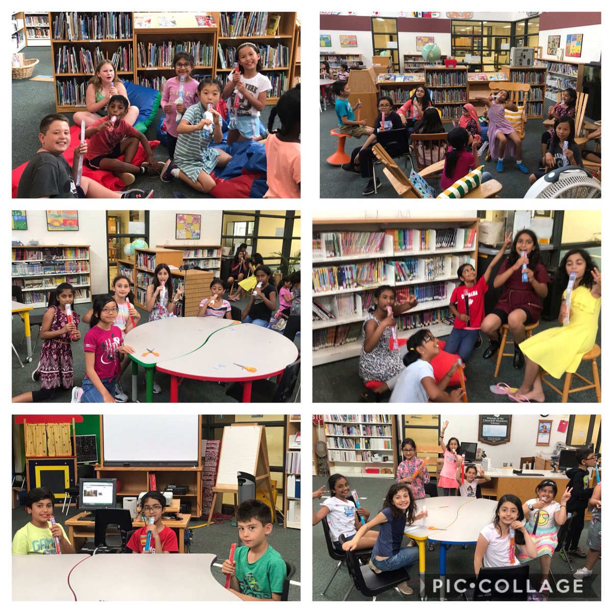 churchillpsLLC's tweet photo. Freezie party!! Thank you to my LC Crew!! You made my first year as a Teacher Librarian great one!! @cmpsmustangs @PDSB_Libraries https://t.co/TVSDzqktky