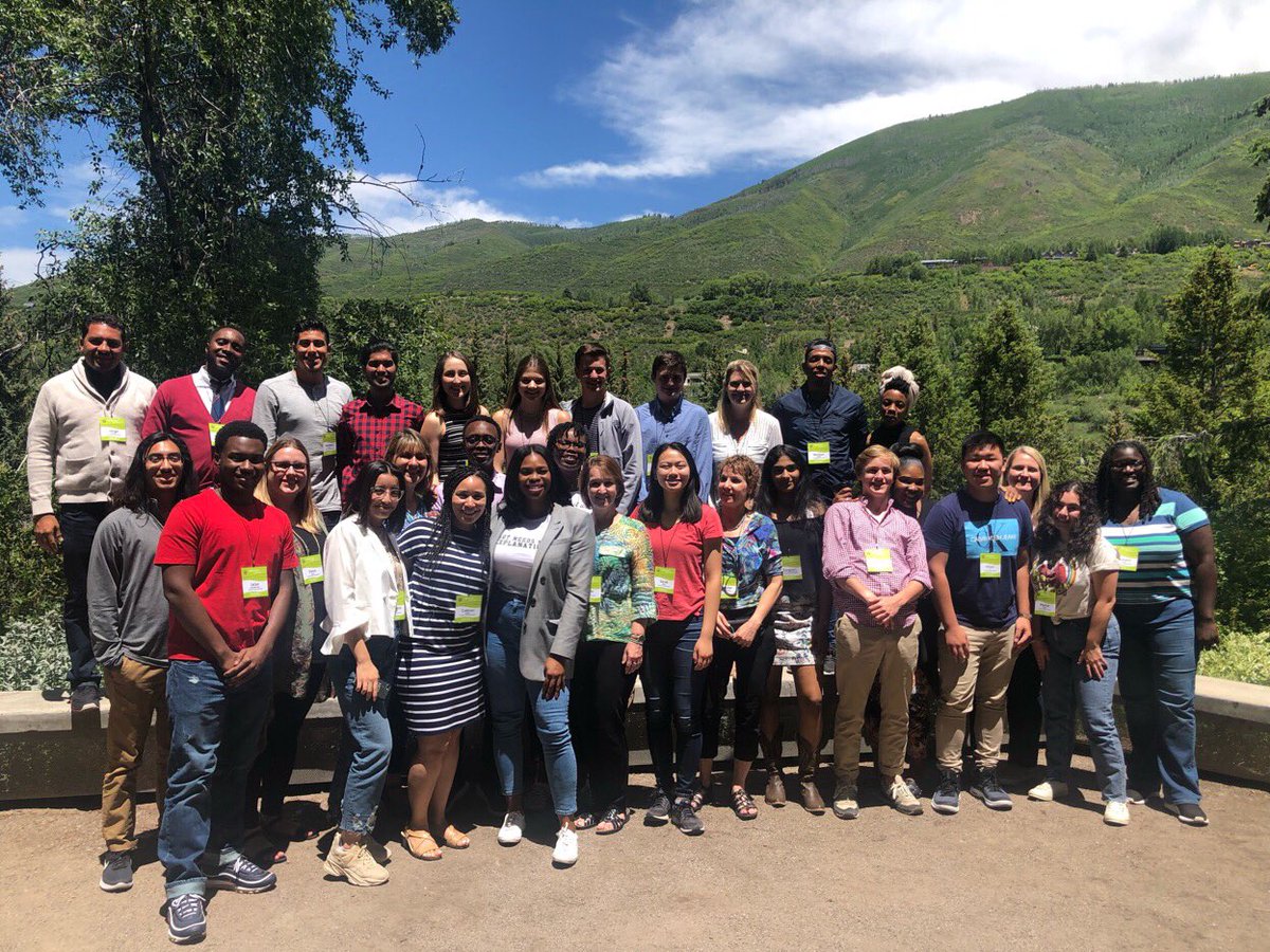 jasminecrowe's tweet photo. This group of change makers , the 2019 Class of @BezosScholars is sure to change the world and I’m excited for everything they are about to build and be. Representing eight states and six African countries, truly the highlight of my time here in Aspen to spend today with them. https://t.co/brLbitvPTN