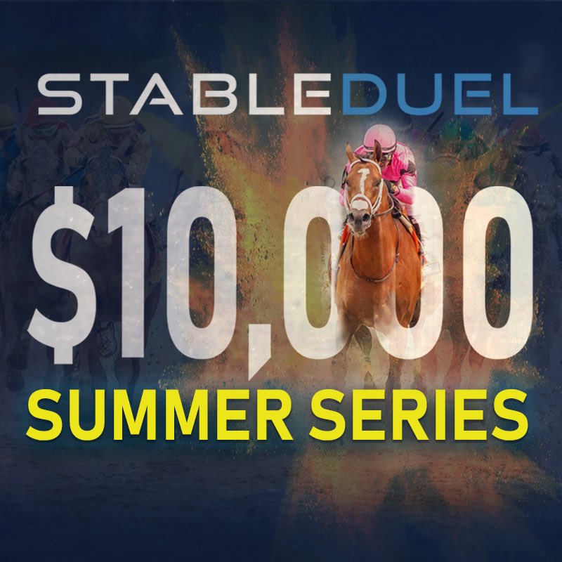 StableDuel's tweet photo. THE GAME IS OPEN! Start building your stables by selecting your ten horses! Game locks at first post 2:15pm ET on Friday! https://t.co/IaPLFpYKah