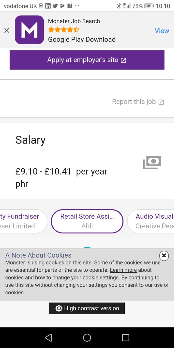 caroncares2's tweet image. And we wonder why people chose retail over #socialcare. When items you can buy are valued over lives you can give to. #RandHCS