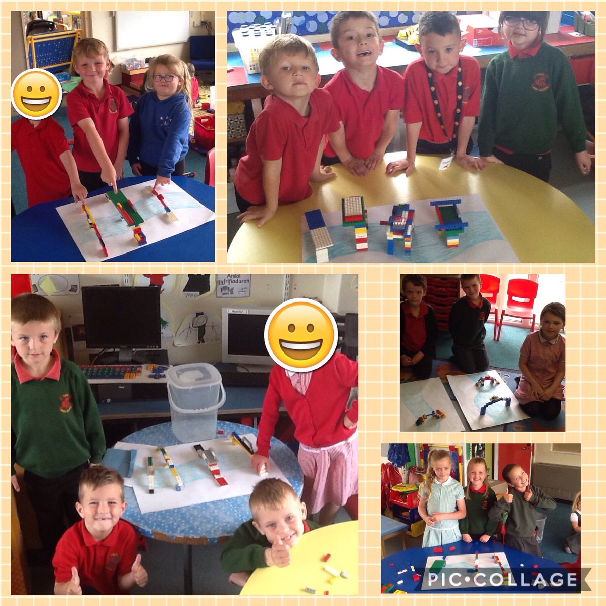 MrsGriffithMRh's tweet photo. Gweithgareddau wythnos STEM. Adeiladu pontydd allan o  Lego, robot Edison ac ymchwiliadau.  #STEMcycg @MorfaRhianedd #GWEDigidol 
STEM week activities😄 https://t.co/MRPe7gZR4T