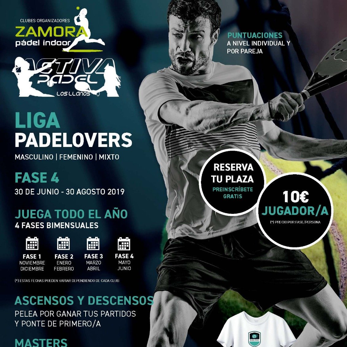 PADELOVERS:
JUEGA EN TU CLUB Y COMPITE A NIVEL NACIONAL 

La mejor pareja de cada nivel accederá al Máster

Inscripcion Online:
padelovers.com/club-zamora-pa…

Inscripcion Whasapp:
wa.me/34644502321?te…"