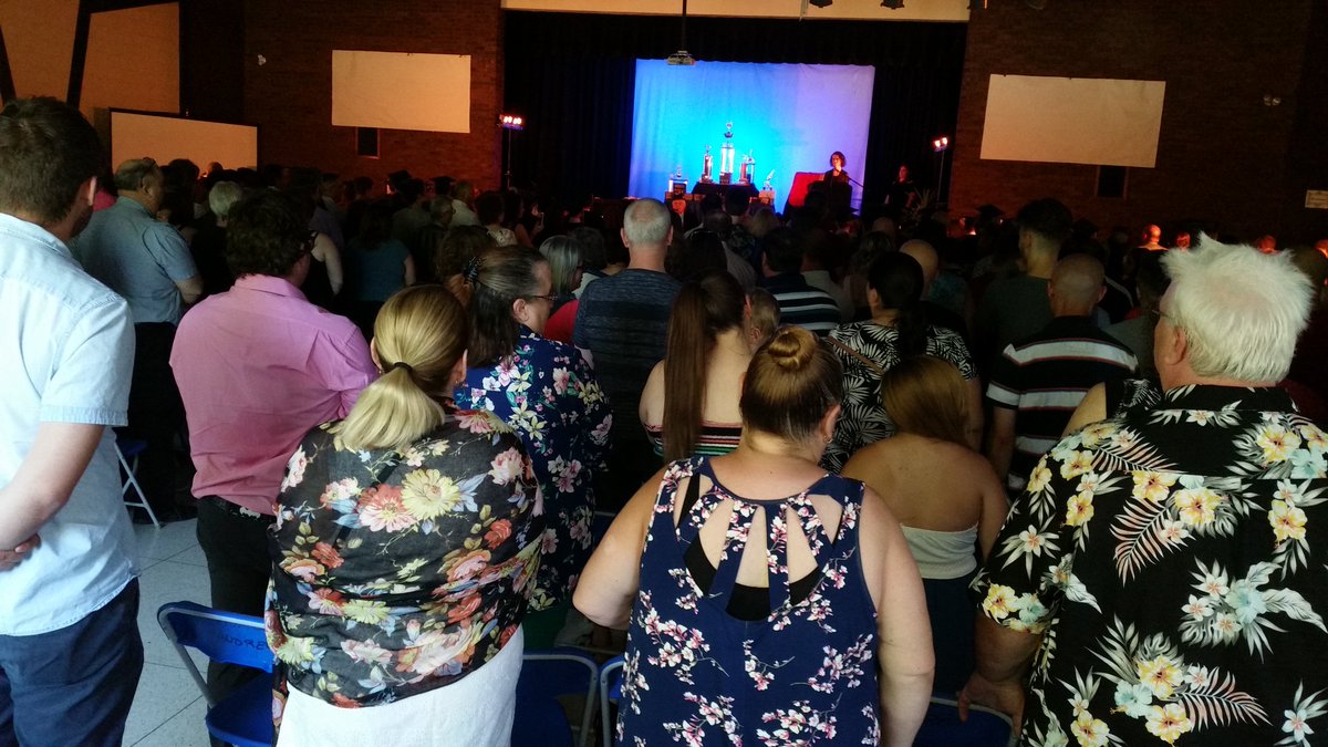 RTT_Amherstburg's tweet photo. .@Western1970 celebrating the Class of 2019 at their graduation at the school. https://t.co/rriHvkKwo5