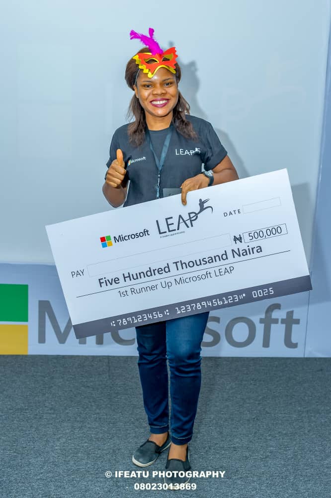Jollybaebe's tweet photo. My team(FarmKa$h) was 1st runner up in First Female Hackathon by Microsoft in Nigeria. It was an amazing experience

To @Microsoft @MicrosoftNG I say a very big thank you for this opportunity. To farmKash, you girls are the best #MSLEAPHackathon #MSL2019 #MicrosoftLeap #Microsoft https://t.co/fWriLlYHOi