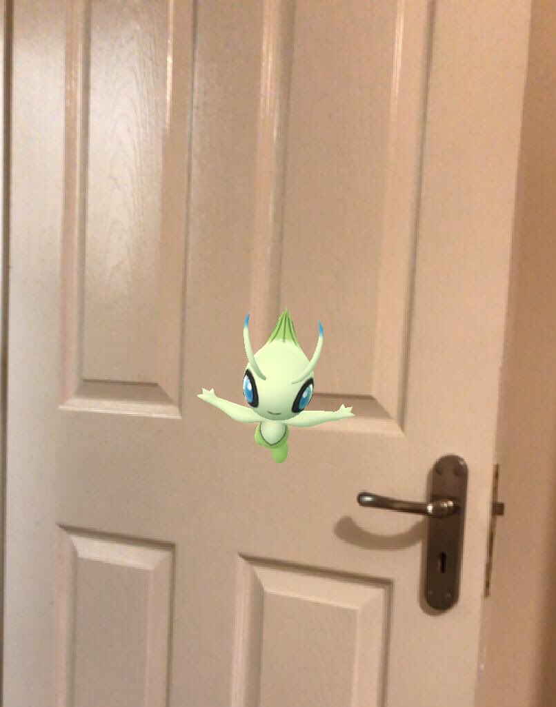 L_gaming29's tweet photo. Caught Celebi from Special Research #PokemonGo #GOsnapshot #PokemonGOARPlus https://t.co/y97JtK09xB