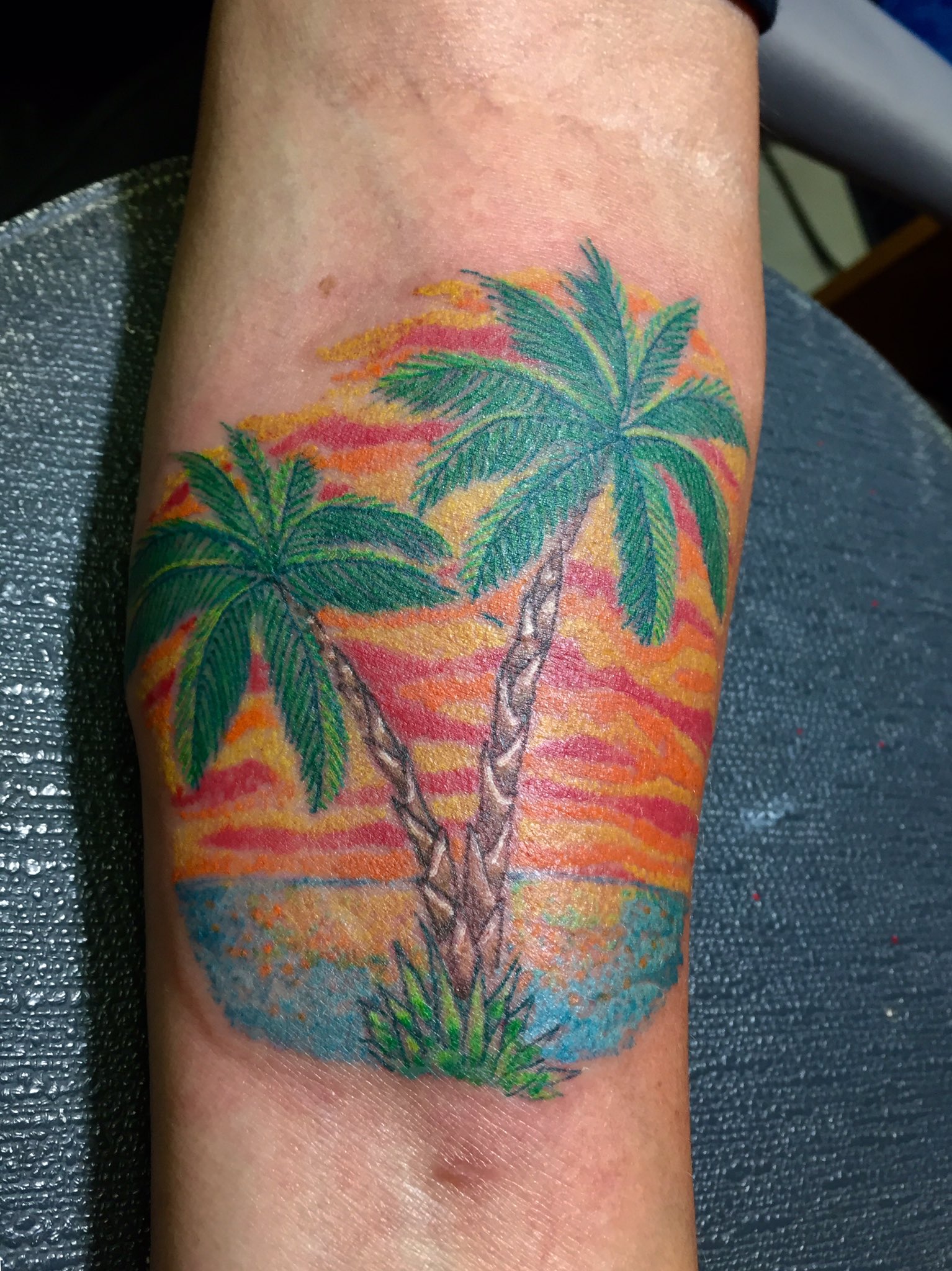88 Amazing Palm Tree Tattoos That Will Remind You Of Summer