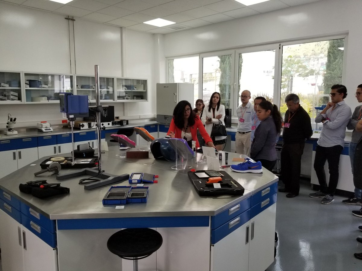 Showing customers our new Santa Clara laboratory