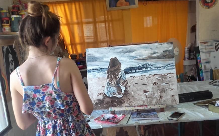 Mililaffe's tweet photo. @camigalfre9 No importa que tan feas son las fotos. Siempre así.♥️🎨 https://t.co/GbCYZWtoON