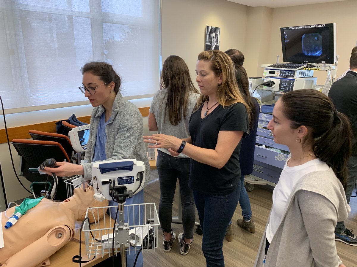 #UCSF Anesthesia Education Day – lung isolation teaching! #MedEd #UCSFAlumniMonth #anesthesiaeducation #womeninmedicine #anesthesia