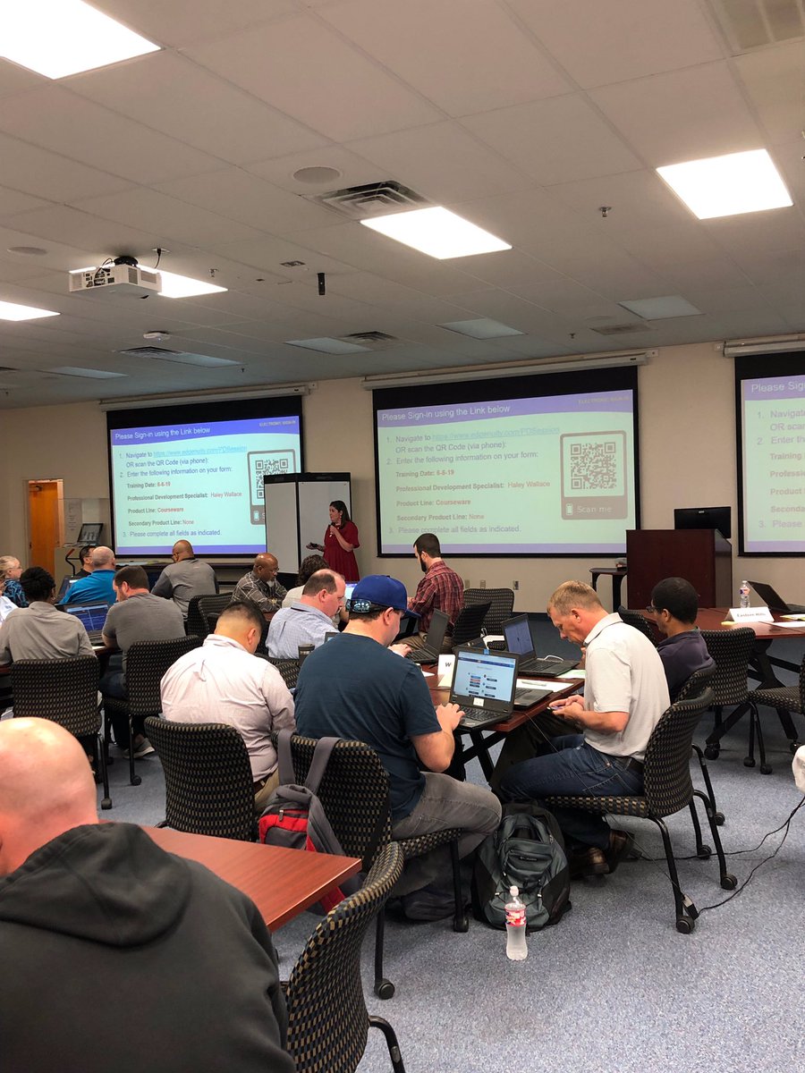 Enjoyed meeting with the Fort Worth ISD summer school teachers a couple weeks ago! #edgepd19 #edgenuity