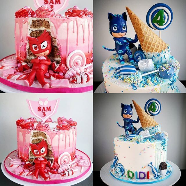 cakesbyshirley's tweet photo. A pair of siblings celebrated their birthday with a #pjmask themed party. .
.
.
#ShirleySweetCreations
#MississaugaBakery
#catboy #owelette #pjmasksparty #customcaketopper #dripcake #sugarfigurine #customcake #Torontocake #eventplanner #foodie #partypl… https://t.co/CIkevRmrEv https://t.co/UBDEGa7OSV