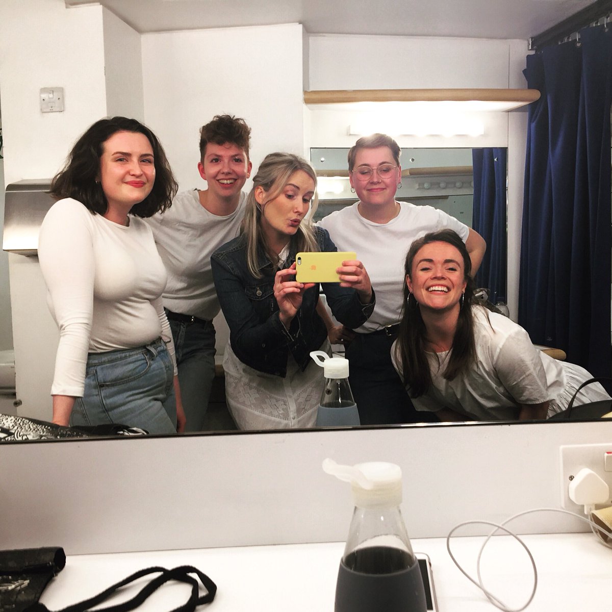 Thanks for having us <a href="/RADA_London/">RADA (Royal Academy of Dramatic Art)</a> #RADAfest ! We women &amp; weasels had a blast 🙌🏼 #MythIndepedent