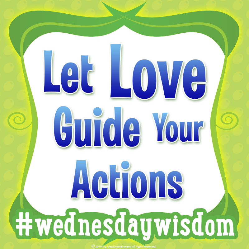 VeggieTales's tweet photo. Most of all, let love guide your life. - Colossians 3:14.
#WednesdayWisdom #VOTD #BibleVerse #Love #GodisLove #LoveOthers #VeggieValues #VeggieTales https://t.co/s9U89451mh