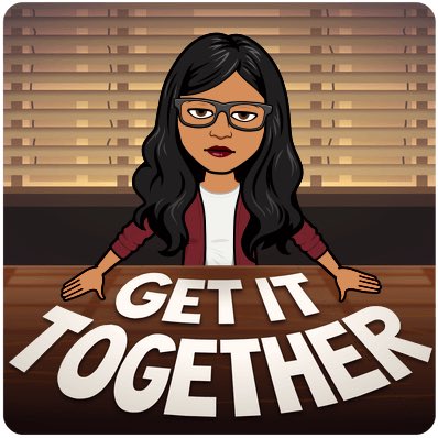 NadyaWilliamson's tweet photo. I have FINALLY joined the Bitmoji world. My daughter asked if she could help personalize my final look. This is what she came up with. #Bitmoji #funwithcommunication #funwithtechnology #sheknowsmesowell https://t.co/3dg5c7g3fW