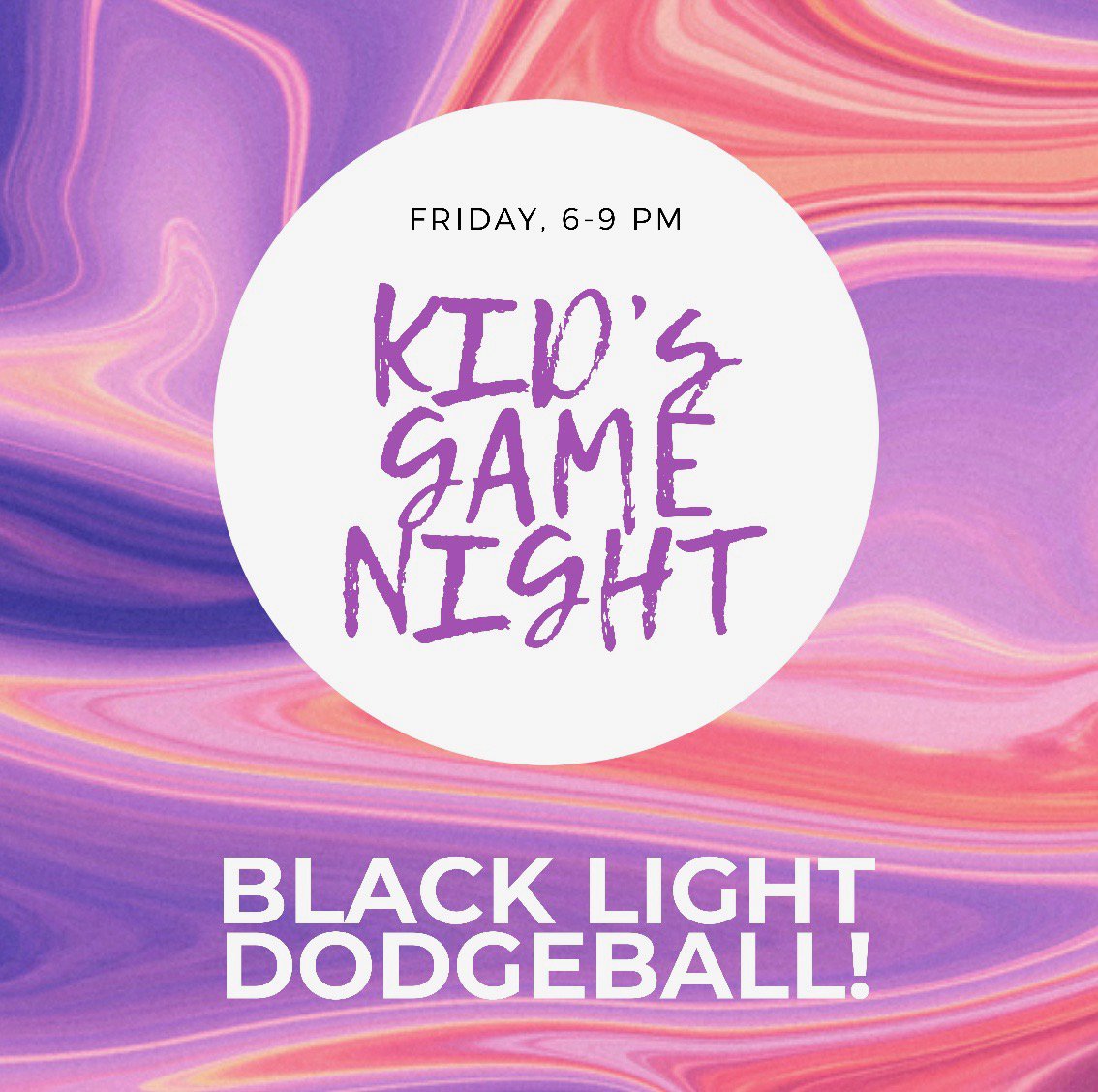 WBC KIDS (Kindergarten - 5th grade): We're having KID'S GAME NIGHT this Friday (June 28) from 6:00-9:00 PM in the Gym. We'll try the Black-Light-Dodgeball thing! Sounds like a blast! You don't want to miss this one! Our students/leaders will be there...a possible game challenge?!