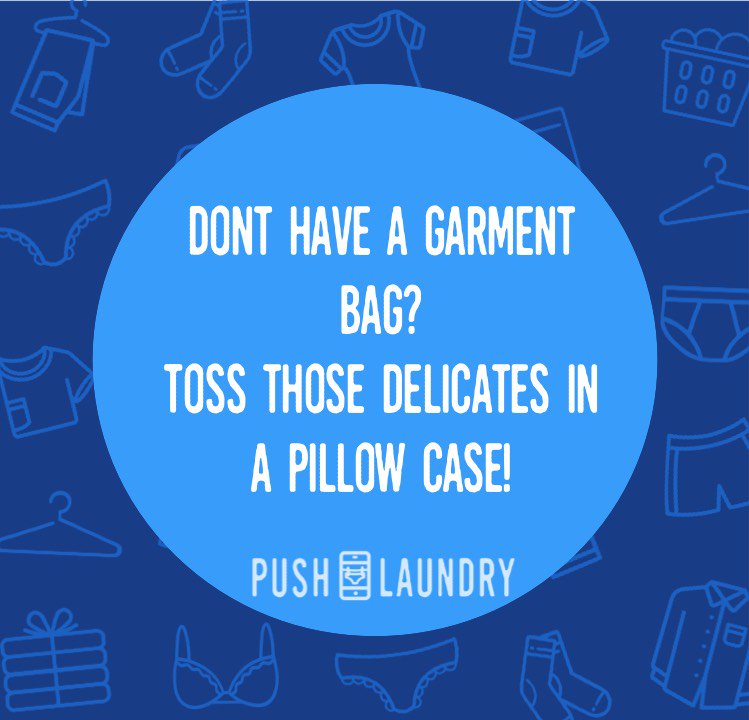pushlaundry's tweet photo. Don't have a garment bag, use those pillow cases 😱
*
*
📱Download our SUPER CONVENIENT app, request a pick-up and we'll do the rest! https://t.co/TfWgLYJkzk
*
*
#pushlaundry #tip #laundrytip #freepickupanddelivery #laundry #laundryservice #app https://t.co/cKnFNKmvQK