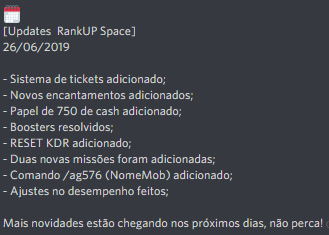 • Acesse nosso Servidor: mclegendmania.com
• Acesse nossa Loja - loja.mclegendmania.com