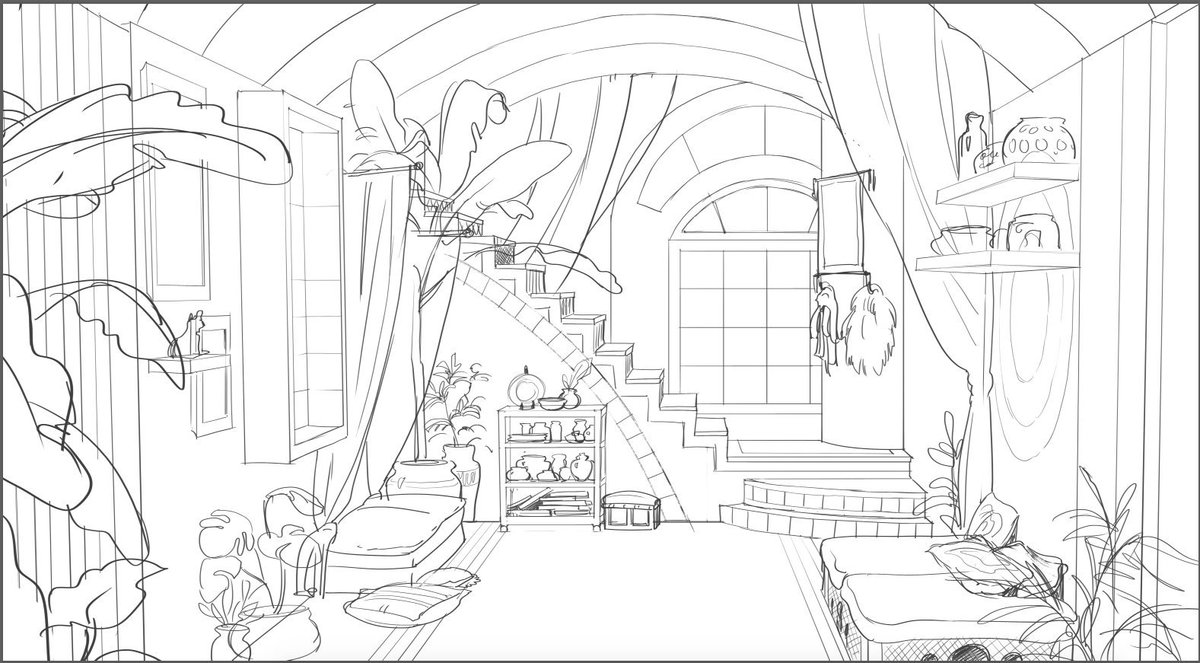 WIP of Mia's house. Her mom is a designer ? 