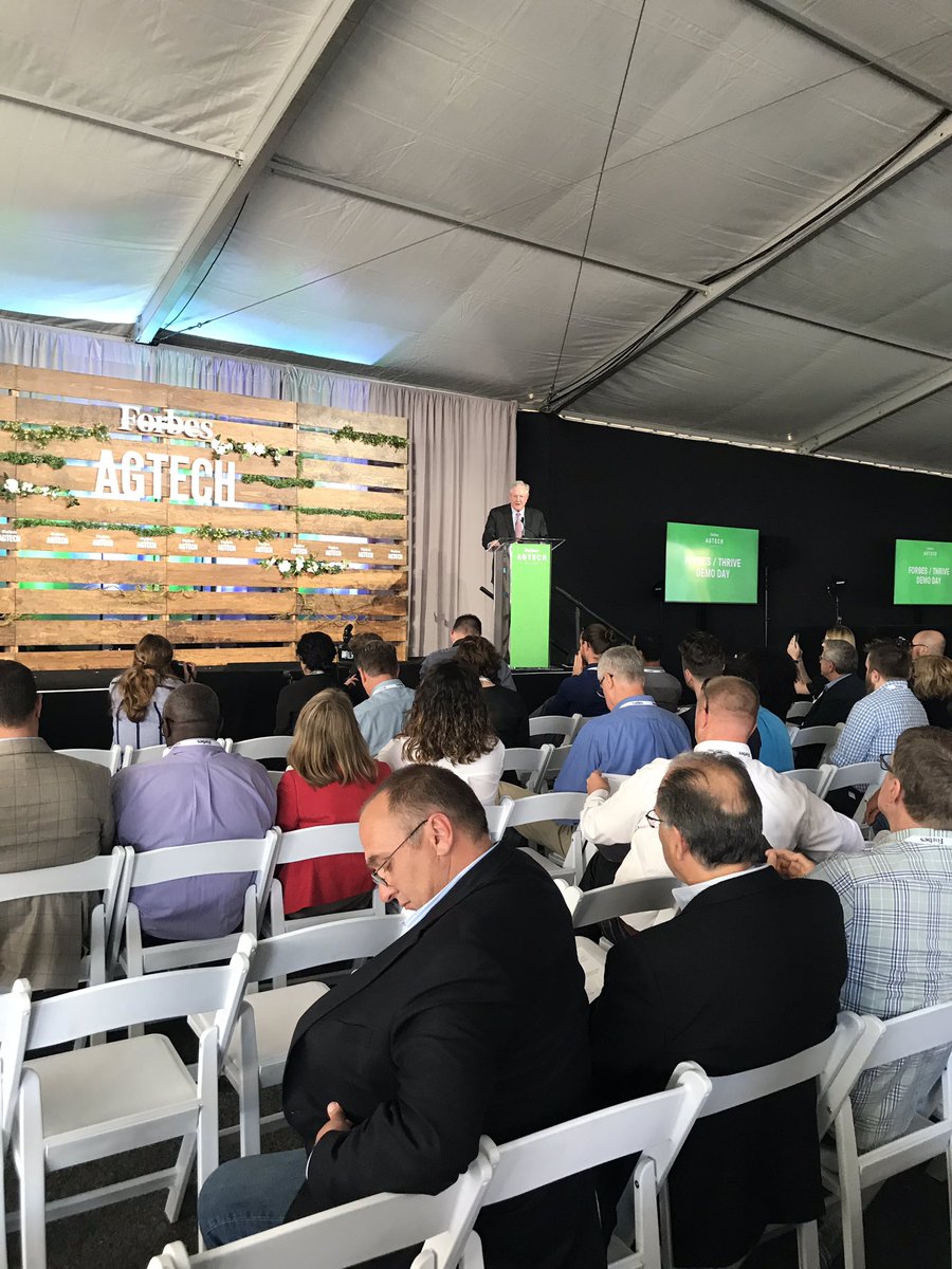 Steve Forbes is bringing down the house... err tent!  Talking about trade and tariffs.