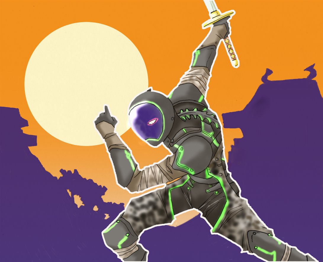 Altaschal's tweet photo. @CN_raid 感謝の気持ちを込めて
Cyborg  Ninja
#raid_art https://t.co/lTxRA9eZrC