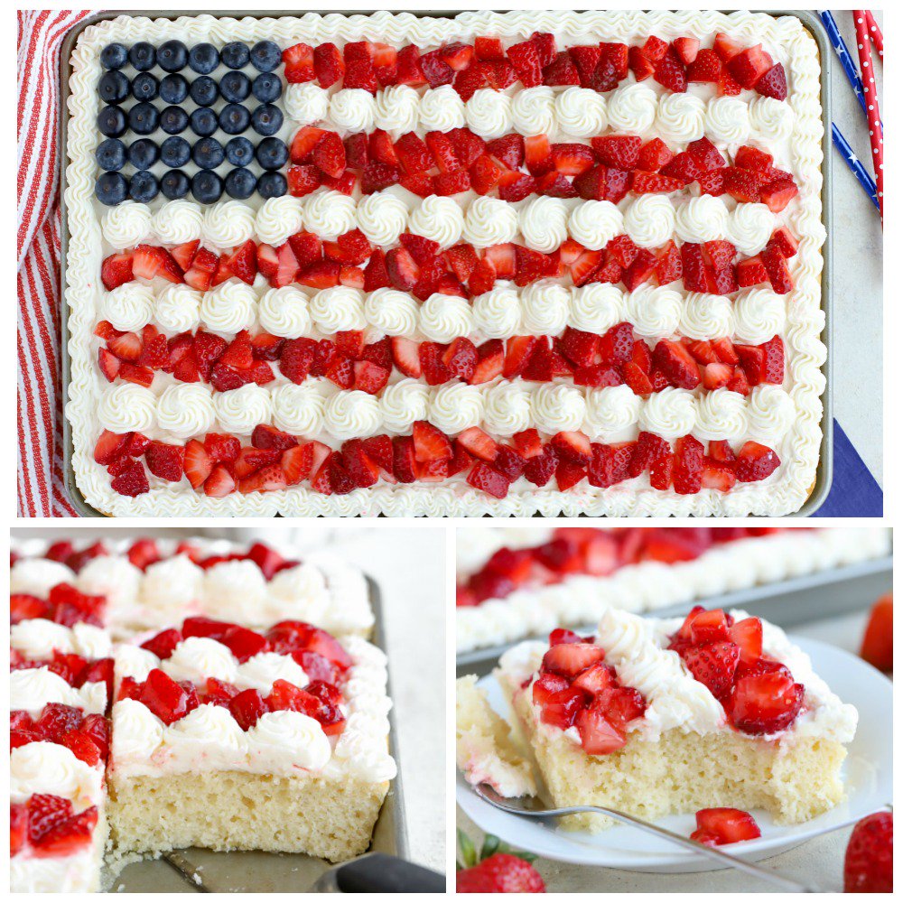 CelebrateSweets's tweet photo. Flag Cake for the 4th! #flagcake #americanflag #4thofjuly #sheetcake https://t.co/wLfutVbvT7 https://t.co/fVdXYo3L8H