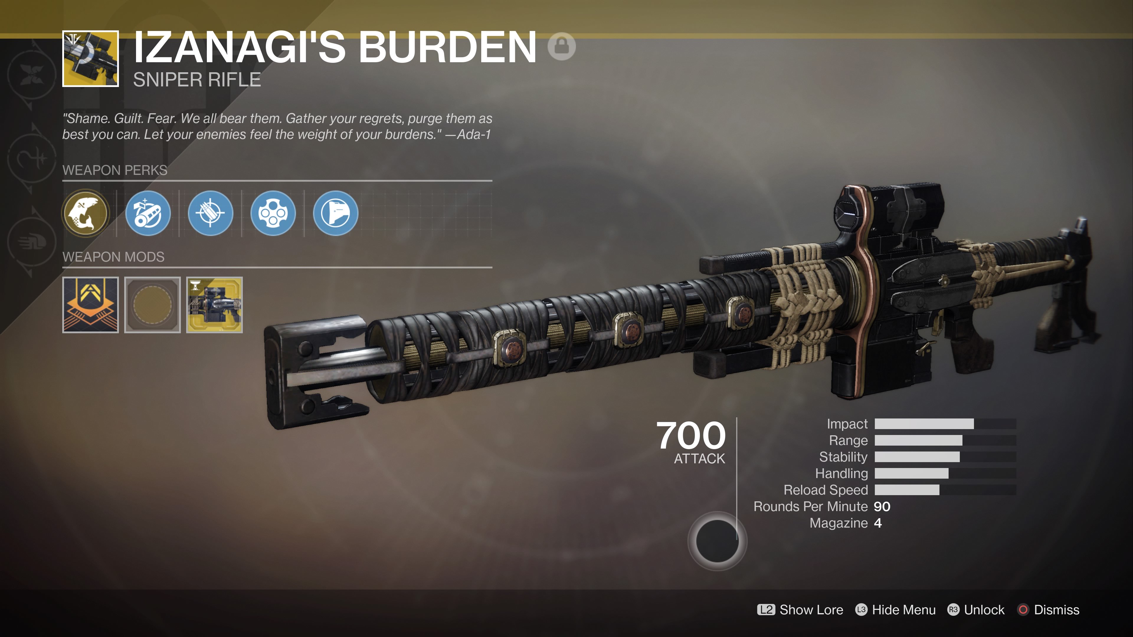 Mark Spittle On Twitter Picked Up The Ronin Ornament From Eververse Seasonofopulence Robertdeniro Ps4share Https T Co Wntm56sccs Twitter