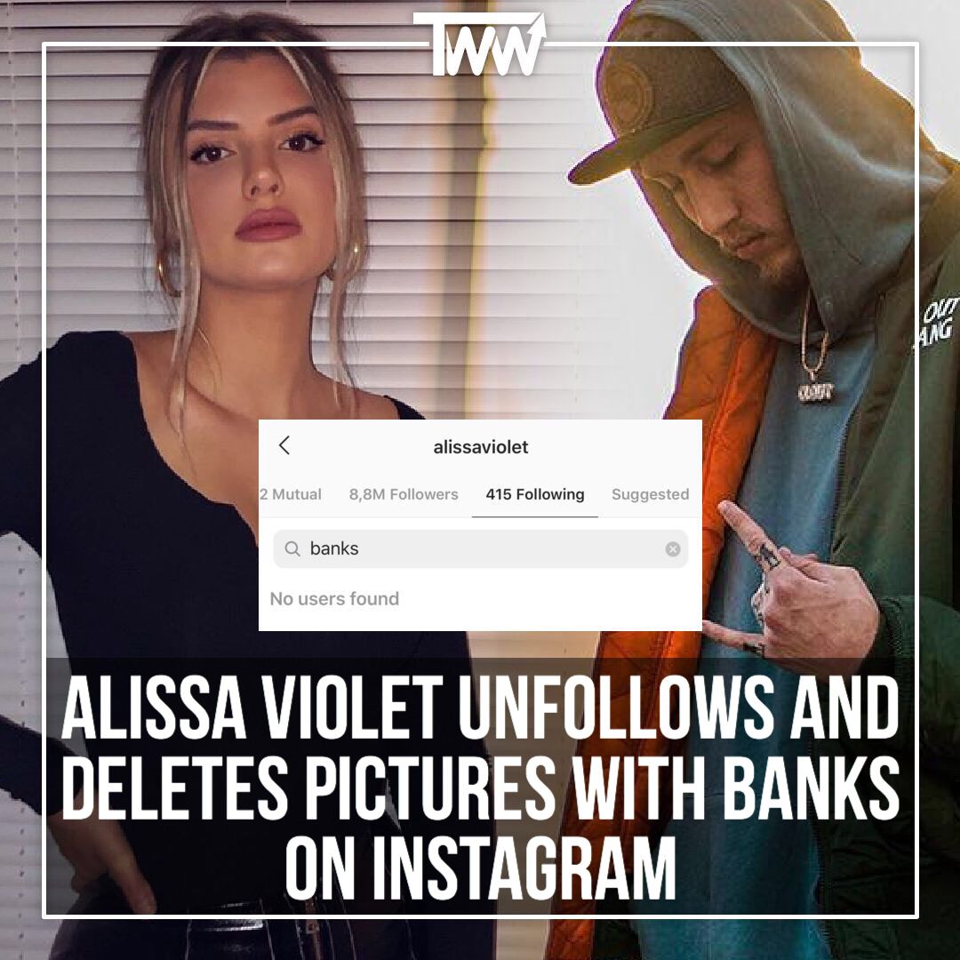 itstww's tweet image. #AlissaViolet unfollows and deletes pictures with #FaZeBanks on Instagram 😳