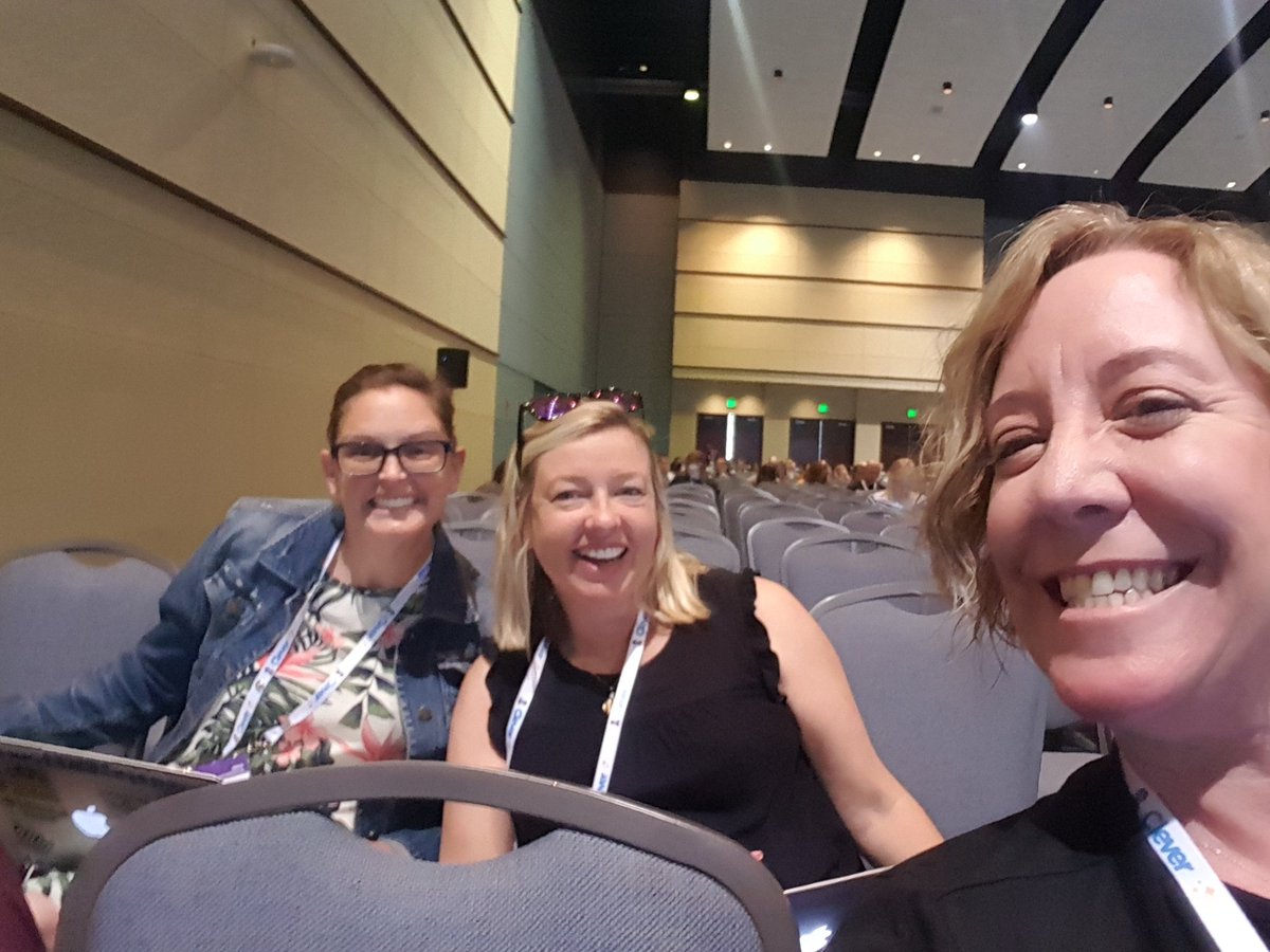 Love learning with my CCSD people @EBGtech and <a href="/joellemassari/">Joelle Massari, NBCT and Classroom Magic Maker</a> at #iste19