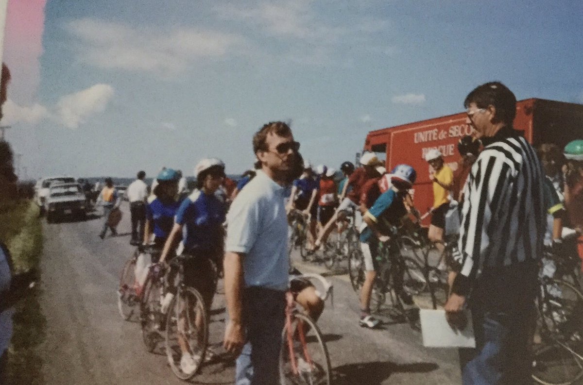 Flashback des Jeux de l’Acadie à Grand-Sault en 1992 <a href="/JeuxdelAcadie/">Jeux de l’Acadie</a> #JDA40ans #cycling #kent
