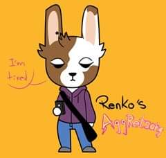 RenkoArt's tweet photo. Todo mundo lo estaba haciendo y lo quise intentar #aggretsona .

 #furry #aggretsuko #fursona #sanrioaggretsuko #sanrio https://t.co/h5hX945ah9