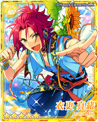 あんスタ Trickstar 衣更真緒 とるパカ 80枚 サンフラワー イベント予告】30日15時よりイベント『燦々！笑顔のサンフラワーライブ