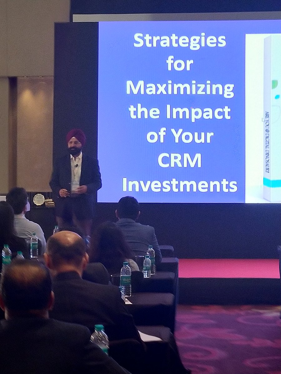 Insights from Rishi Jagmohan, AVP wockhart #tbmcrm