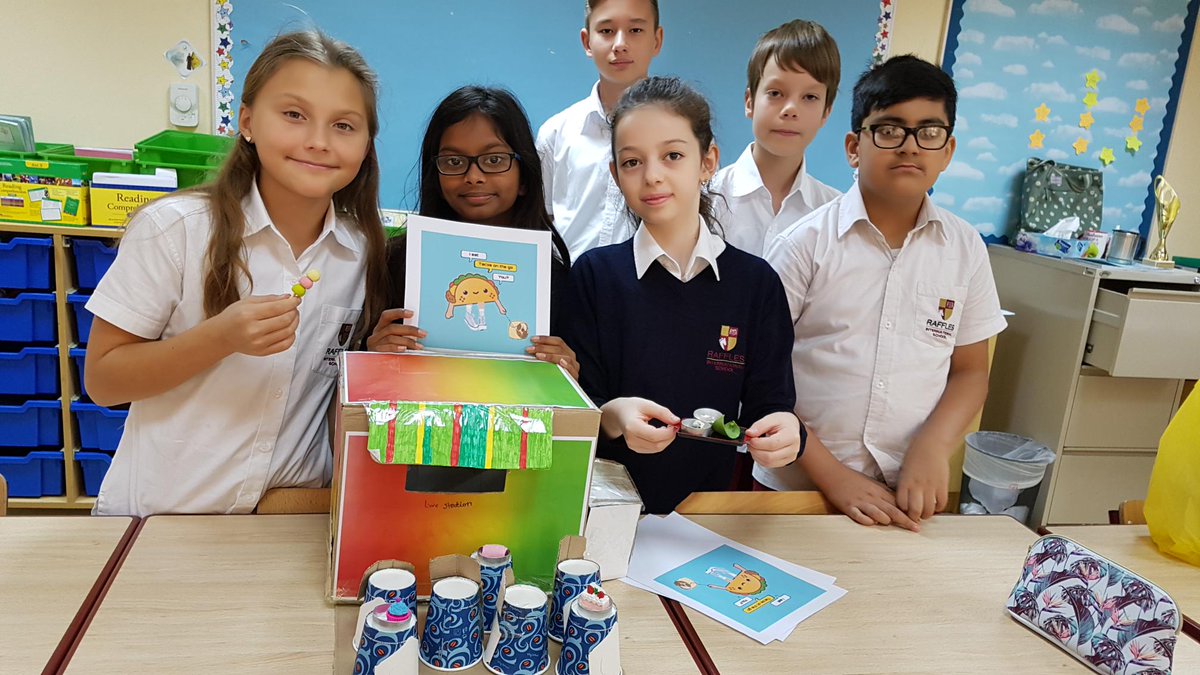 Project Based Learning- Enterprising project building on food truck selling tacos. 
#rafflesIScollaboration
#rafflesISmaths#rafflesISdesign