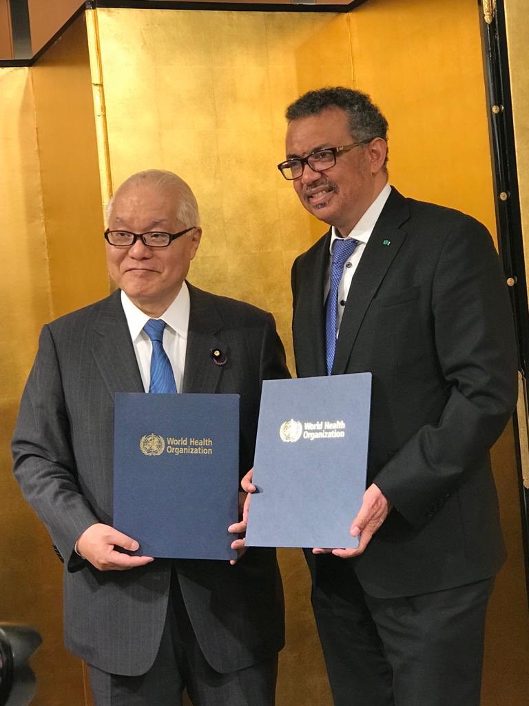 先日、私、たけみ敬三は「世界保健機関(@WHO )ユニバーサル・ヘルス・カバレッジ(UHC)親善大使」に就任いたしました。 すべての人が、適切な健康増進・予防・治療などのサービスを、支払い可能な費用で受けられるよう世界の人々のために尽力いたします! #たけみ敬三 ...