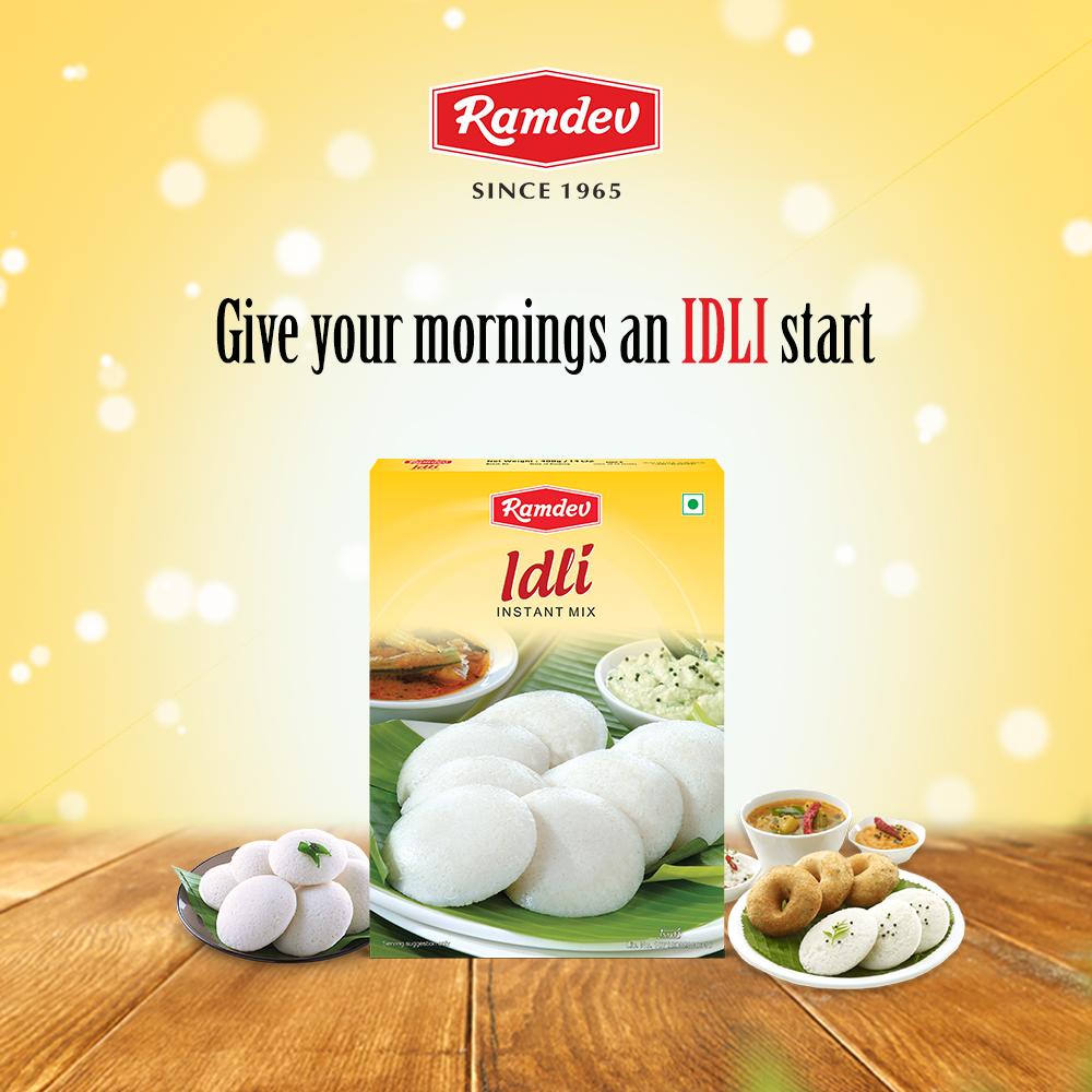 Ramdev_Food's tweet photo. An Idli start is a healthy and delicious start on a good summer morning. Make your mornings wholesome and delicious with Ramdev Idli Instant Mix.
#Ramdev #RamdevMasala #RamdevIdliMasala #Decilious https://t.co/5DPFCnUI4K