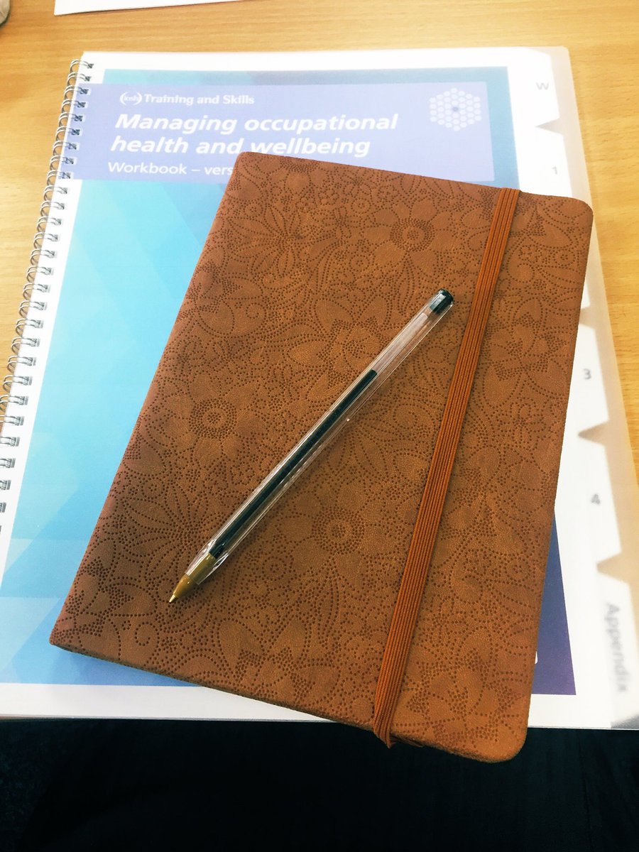 laurasmith16's tweet photo. How apt to celebrate World Wellbeing Week by completing a course in occupational health and wellbeing! Lots of ideas for the wellbeing team! #forensics #WorldWellbeingWeek #Wellbeing #Mindfulness https://t.co/eeqQE1yoG8