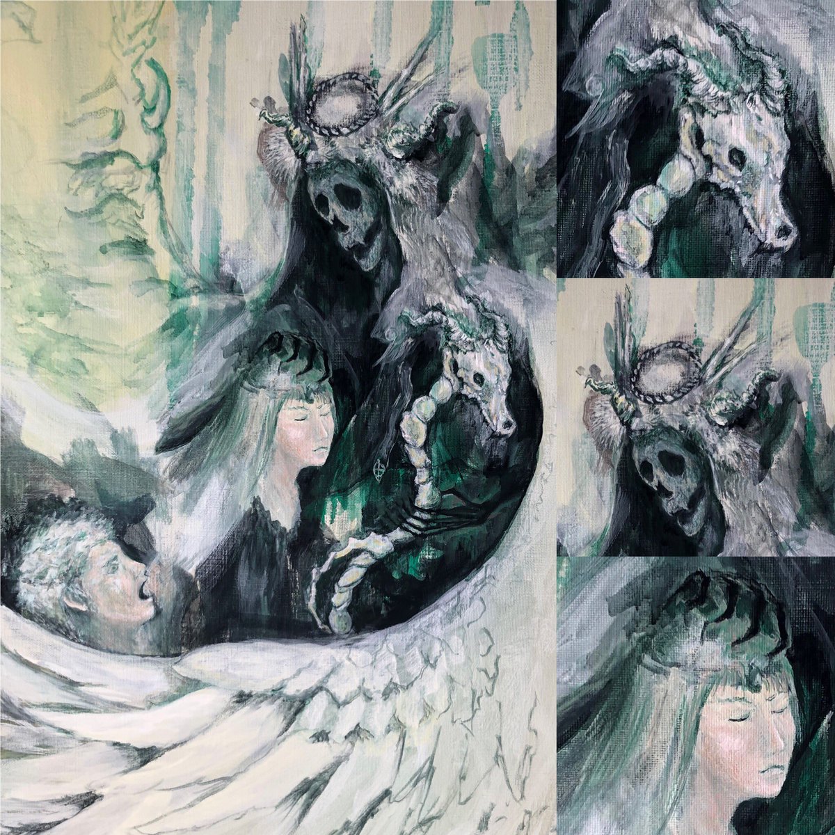 Croco Phantasm Art イラスト パルクール Twitter પર 最近はダークファンタジーな絵を描いております 良かったら インスタもご覧ください T Co Rtawvmqhrz Art Painting Illustration Fantasy Devil Angel Croco Phantasmart アート